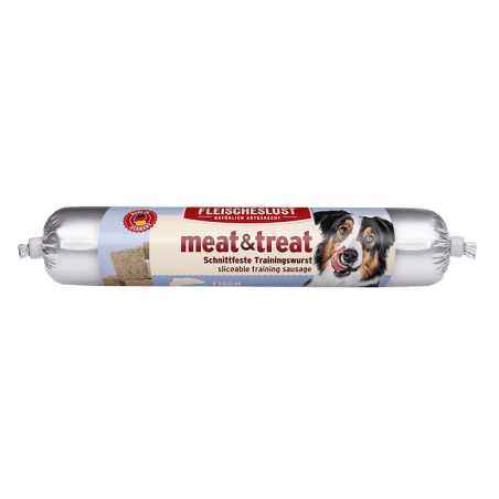 MEATLOVE MEAT & TREAT 2.0 FISH 80G / Przysmak dla psa