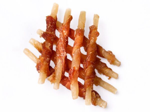 ALDA Pałka rybna owinięta kurczakiem 500g / Przysmak dla psa