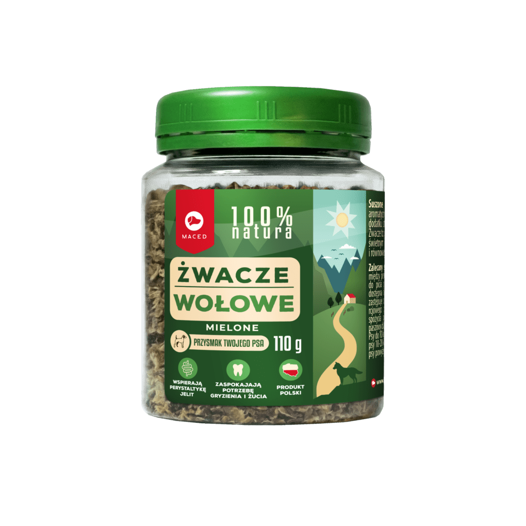 MACED 100% NATURA ŻWACZ MIELONY SŁOIK 110 G