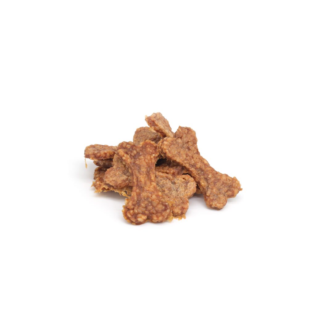 5fe210dcb79b708e91583bb0a7eb2096.jpg IdeaPet Kostki Jagnięcina z ryżem 500g / Przysmak dla psa