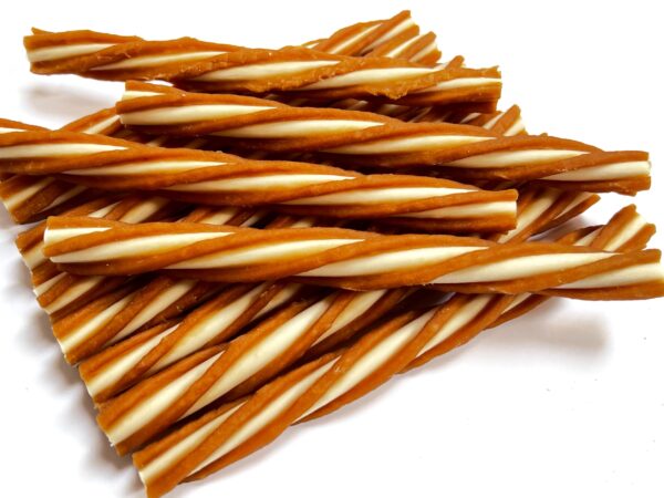 ALDA PAŁKA KOLAGENOWA Z KURCZAKIEM 20cm 500g / Przysmak dla psa