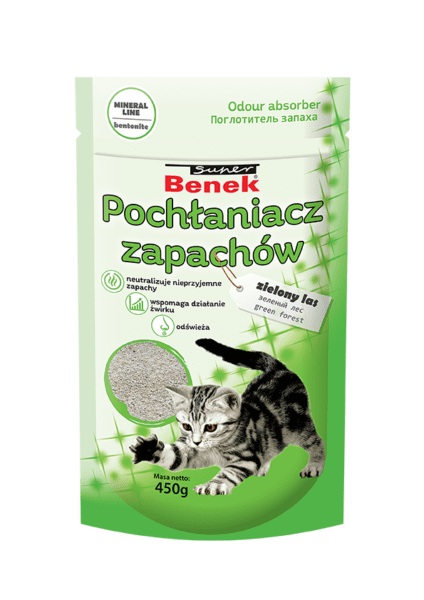 Benek ZIELONY LAS Pochłaniacz Zapachów 450g