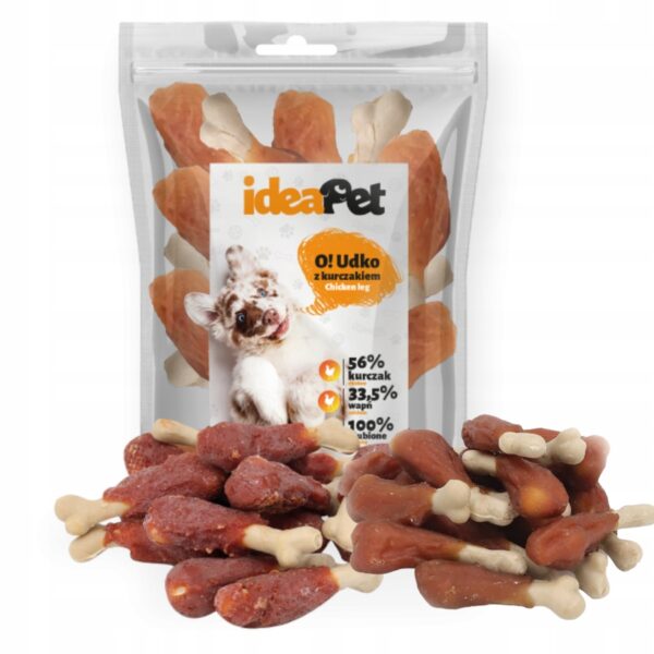 IDEAPET  UDKO Z KURCZAKIEM 500G / PRZYSMAK dla psów