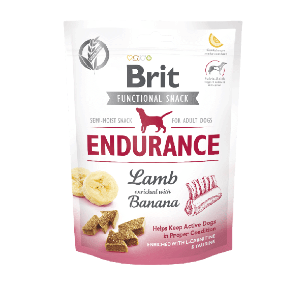 BRIT CARE FUNCTIONAL SNACK ENDURANCE LAMB 150g / Półmiękki przysmak
