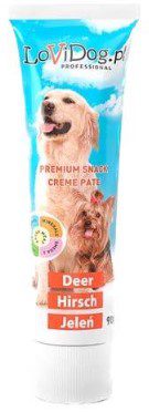 f54cb607ae7f6f5d36cea267cbf1e58a.jpg LOVI DOG TUBKA Pasztet dla psa 5 x 90G mix smaków