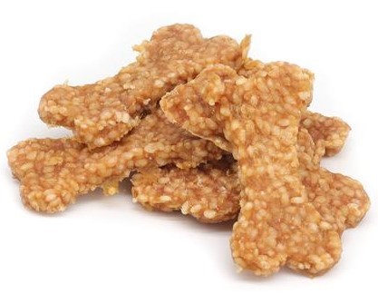 ideaPet Kostki królik z ryżem 9cm 500g / Przysmak dla psa