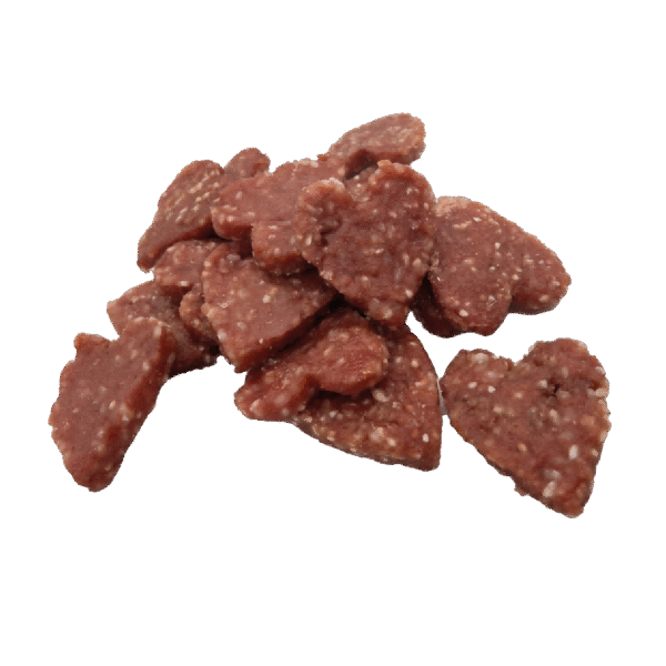 UNIQ PETS dog snacks 500g Serduszka z kaczką i ryżem