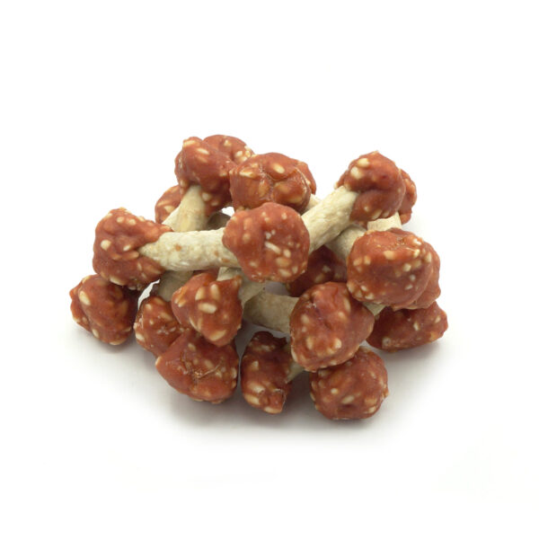 MASTER DOG Hantelki z kaczki z ryżem 500G