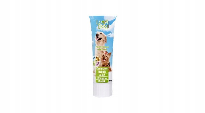 LOVI DOG TUBKA Pasztet dla psa 5 x 90G mix smaków / Przysmak dla psa