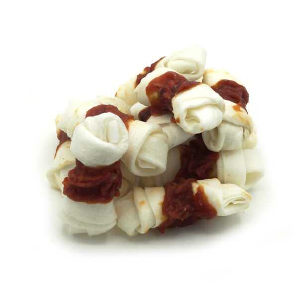 MASTER DOG Kość wiązana z kaczką 500G