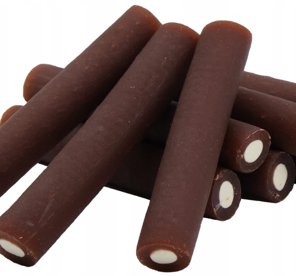 ZESTAW RUREK DENTYSTYCZNYCH królik i mięta z wołowiną 2 X 500G / PRZYSMAK