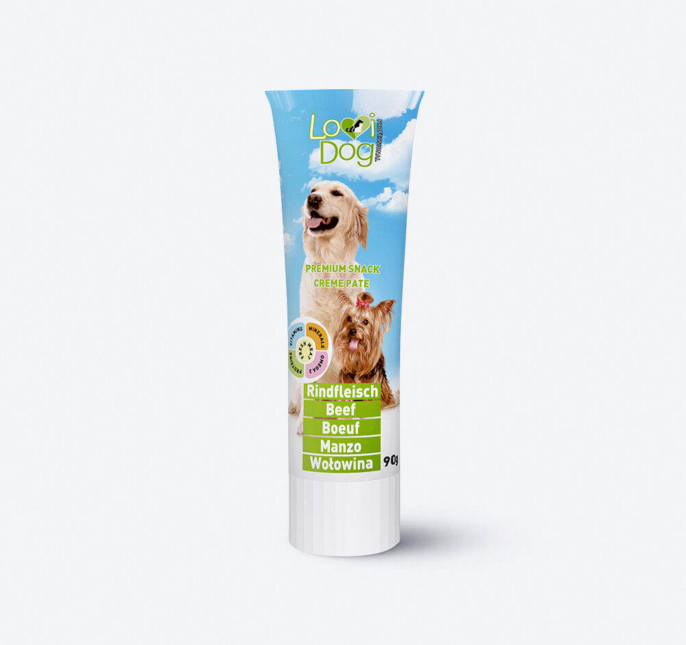 LOVI DOG Pasztet dla psa z wołowiną 90G