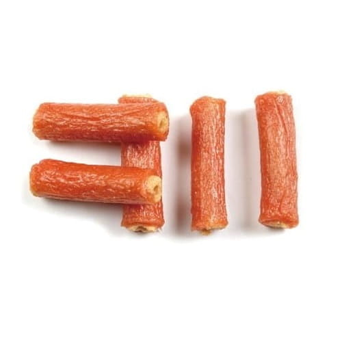 Skarby Baryczy rurki ryżowe z łososia 500g / Przysmak dla psa
