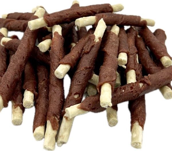 ideaPet Kabanos oblany kaczką 500g / Przysmak dla psa
