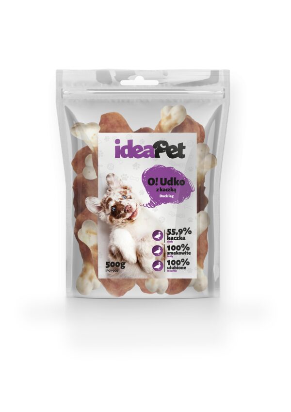 UDKO Z KACZKĄ 500G IDEAPET PRZYSMAK