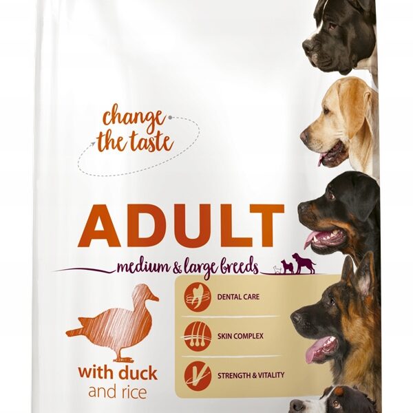 TROPIDOG Adult Duck Rice 12kg Medium Large Breeds