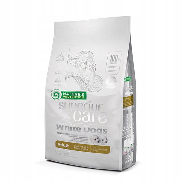 Nature's Protection karma sucha z jagnięciną dla ras białych 1,5 kg / LUZ