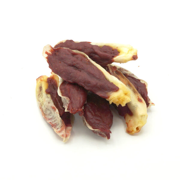 MASTER DOG Uszy królicze z jagnięciną 500g Przysmak dla psa