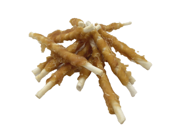 9d66041bf52a4ae0bb08ac84e61b40ea.png UNIQ PETS dog snacks 500g Kurczak owinięty na patyku wołowym