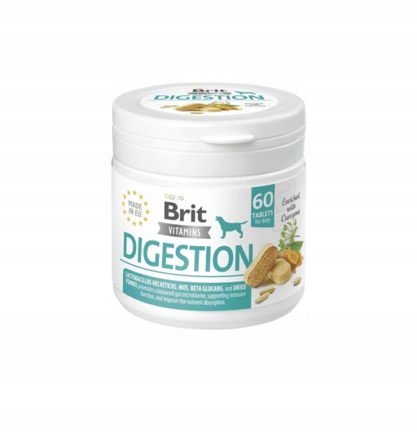 BRIT VITAMINS DIGESTION Suplementy PROBIOTYKI NA TRAWIENIE dla psa 120g