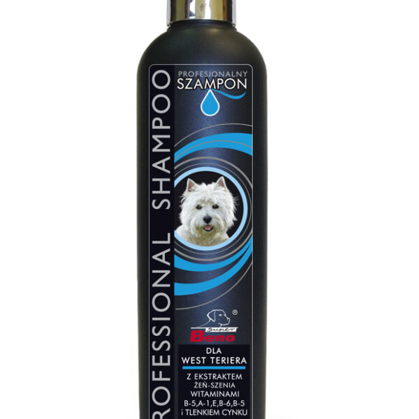 SUPER BENO PROFESSIONAL mokry szampon DLA WEST TERRIERA 250 ml