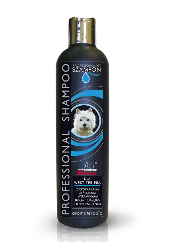 SUPER BENO PROFESSIONAL mokry szampon DLA WEST TERRIERA 250 ml