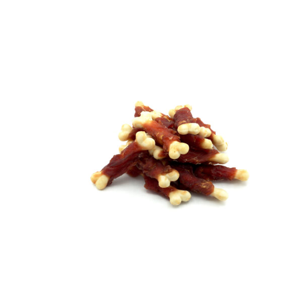 MASTER DOG  Kostka wapienna z kaczką 500G Przysmak dla psa