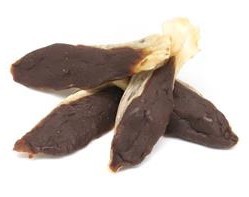ideaPet Uszka królicze z wołowiną 500g / Przysmak dla psa