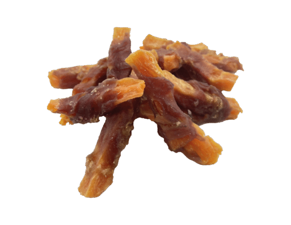 f946ed08976d7fd1d1dd38ce5482b456.png UNIQ PETS dog snacks 500g Frytki z batatów owinięte kaczką