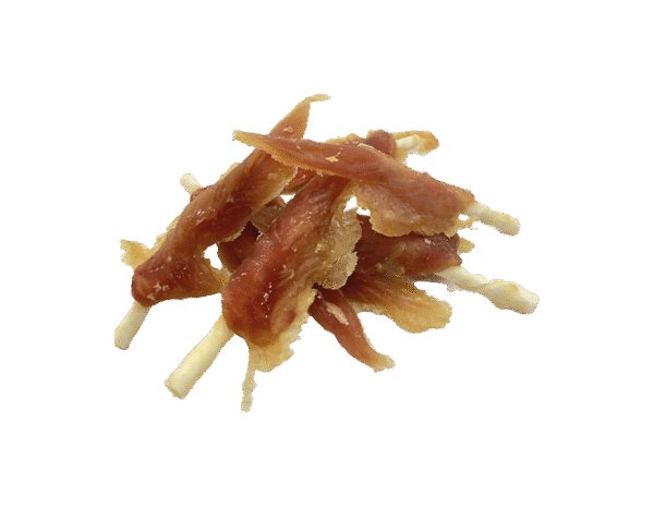 f9eea416fcff2f706e94ec9fbf5e3704.png UNIQ PETS dog snacks 500g Filet z piersi kurczaka na patyku