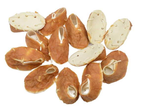0ca4a110b9fb4a87f38ade77d722aa3b.jpg Alda Bucik wołowy w mięsie z kurczaka 0,5 kg – przysmak dla psa