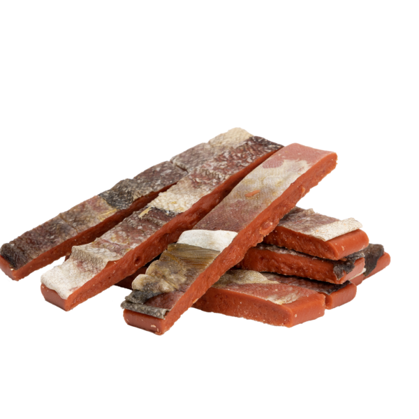 UniQ Pets przysmaki dla psa MEATY 500 g paski z kaczki i skóry rybiej