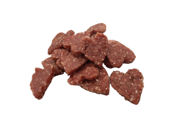 1c7aa340ba6f454df9bcafb9ca81329a.png UniQ Pets przysmaki dla psa 500 g Serduszka z kaczką i ryżem