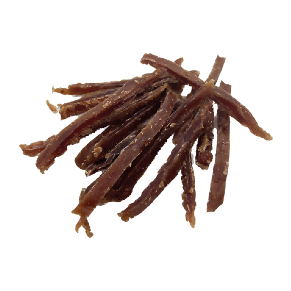 UniQ Pets przysmaki dla psa 500 g Miękkie stripsy z kaczki