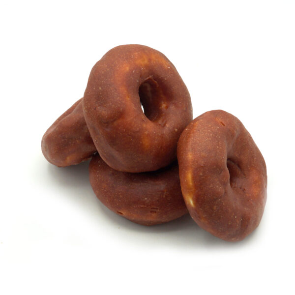 3cec2a006958b0107db266f74f3ea0f7.jpg Master Dog Donat z kaczką 7 cm 500 g przysmak dla psa