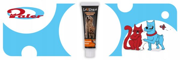 Lovidog pasztet dla psa BAŻANT JABŁKIEM Pasta smakowa do lizania Tubka 90 g – zdjęcie produktu 5