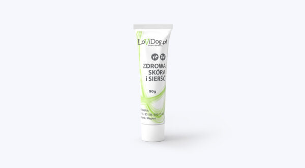 5d7c3d26acc9510a859a8f8c9493e19c.jpg Lovidog LOVI DOG pasztet skóra i sierść 90 g – zdjęcie produktu 2
