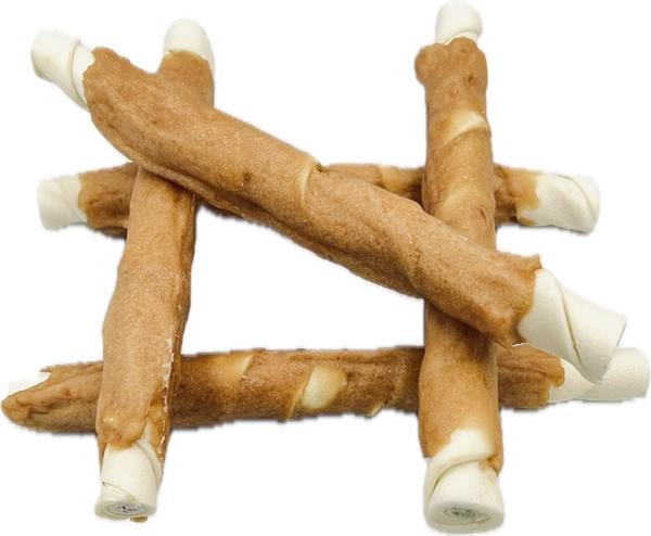 9764838236f5c4fbe2925ea358e10115.jpg IdeaPet Mega pałka z kurczakiem 500 g – przysmak dla psa – zdjęcie produktu 2