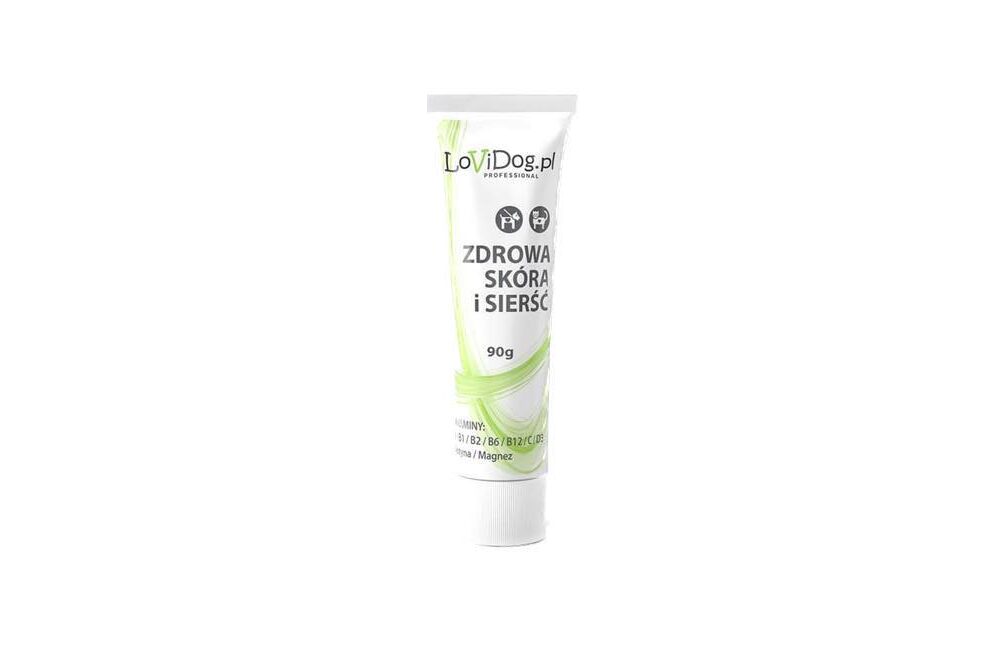 bc6b08a68e2f15e729453bd325794c22.jpg Lovidog LOVI DOG pasztet skóra i sierść 90 g
