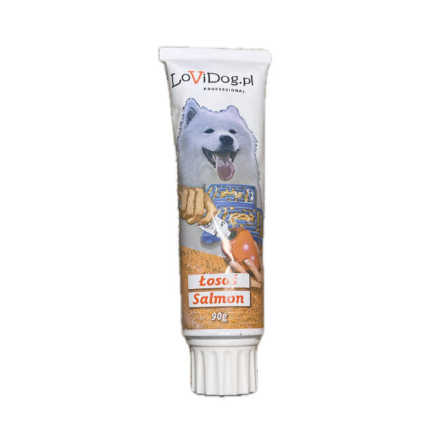 ed813cf3d9d22ab76cbd1cfcd3256872.jpg Lovidog pasztet dla psa z łososiem 90 g