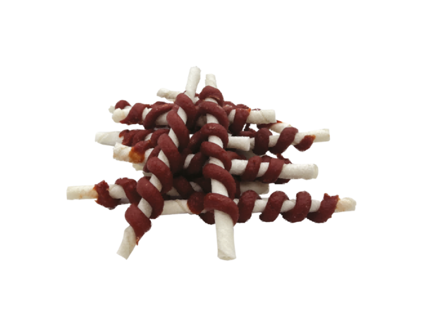 fa1d1f96968570eb1717ac08177f18ae.png UniQ Pets przysmaki dla psa 500 g Zawijasy z jagnięciną