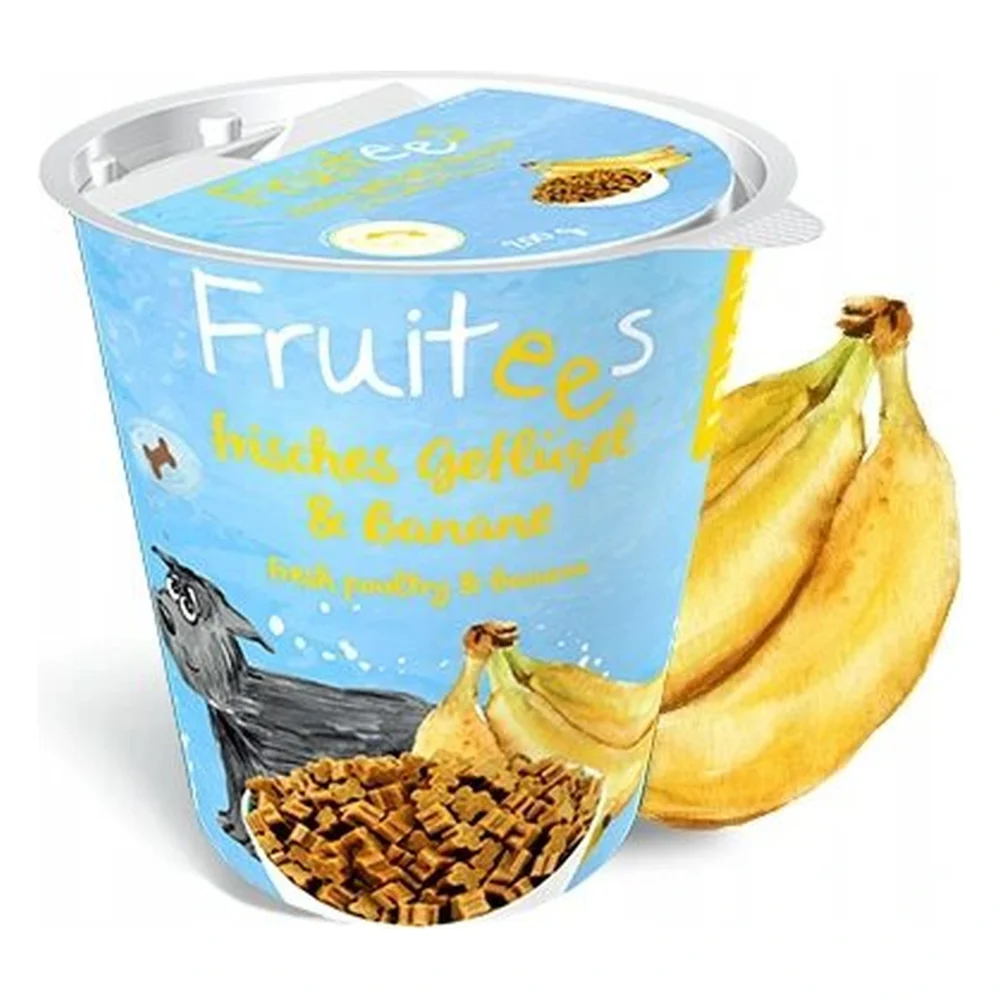 BOSCH FRUITEES BANAN 200g – zbliżenie produktu BOSCH FRUITEES BANAN 200g – zbliżenie na białym tle