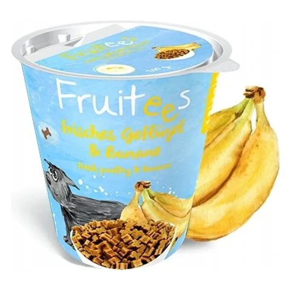 BOSCH FRUITEES BANAN 200g – zbliżenie produktu BOSCH FRUITEES BANAN 200g – zbliżenie na białym tle