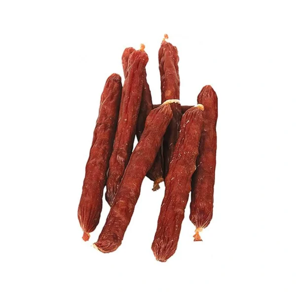 LUPIPETS Kiełbaski kaczka i ser 500g – zdjęcie produktowe LUPIPETS Kiełbaski kaczka i ser 500g – zdjęcie na białym tle