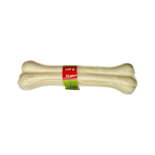 HEALTHY Kość prasowana biała 20cm – zdjęcie produktowe HEALTHY Kość prasowana biała 20cm – zdjęcie na białym tle