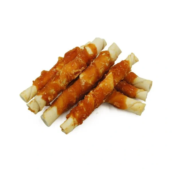 HEALTHY Pałka wołowa z kurczakiem 15cm 500G – zdjęcie na białym tle