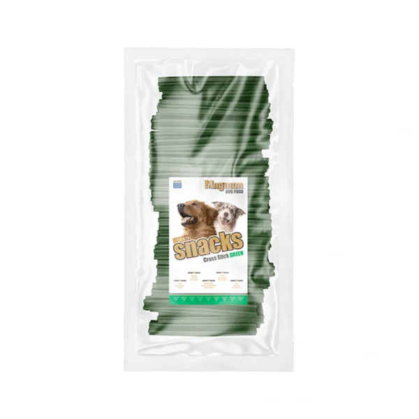 MAGNUM Patyczki dentystyczne gwiazdki CHLOROFIL Przysmak dla psa 50szt – zdjęcie produktowe MAGNUM Patyczki dentystyczne gwiazdki CHLOROFIL Przysmak dla psa 50szt – zdjęcie na białym tle