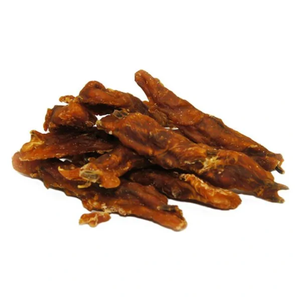 HEALTHY Rybka sandlans z kurczakiem 500g - Przysmak dla psa – zbliżenie produktu HEALTHY Rybka sandlans z kurczakiem 500g - Przysmak dla psa – zbliżenie na białym tle