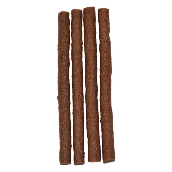 Adbi YORUSIE JELEŃ 250G / Przysmak kabanosy dla psa – zbliżenie produktu Adbi YORUSIE JELEŃ 250G / Przysmak kabanosy dla psa – zbliżenie na białym tle