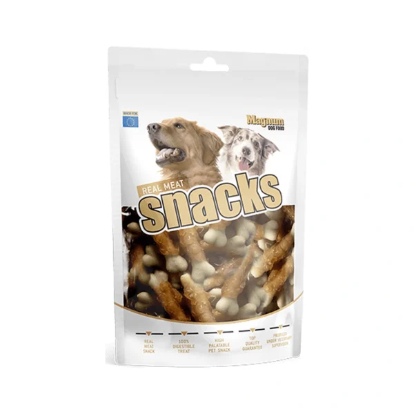 Magnum Chicken Bone Wrap 250g / Przysmak dla psa – zdjęcie produktowe Magnum Chicken Bone Wrap 250g / Przysmak dla psa – zdjęcie na białym tle